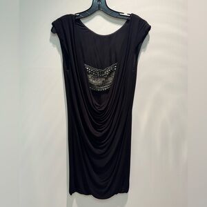 Twelfth Street by Cynthia Vincent Black Dress with Back Design